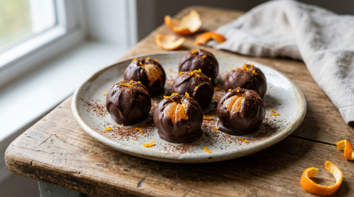 Ces bouchées clémentine-chocolat vont faire exploser vos papilles : découvrez la gourmandise qui détrône les orangettes ce Noël ! – bouchées clémentine-chocolat