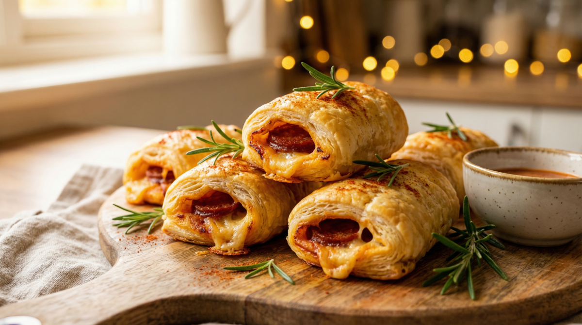 Ces roulés apéritif au chorizo font un carton à Noël : vos invités vont tout dévorer en moins de 5 minutes ! – roulés apéritif chorizo