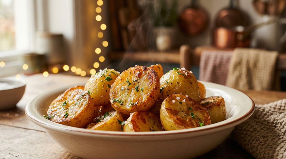 Vous ne croirez jamais comment ces pommes de terre au beurre d’ail font fondre tout le monde dès la première bouchée ! – pommes de terre au beurre d’ail