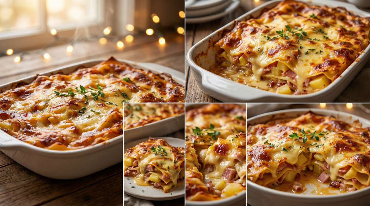 Vous ne devinerez jamais ce qui se passe quand on mixe lasagnes et raclette avec des restes ! – lasagnes à la raclette